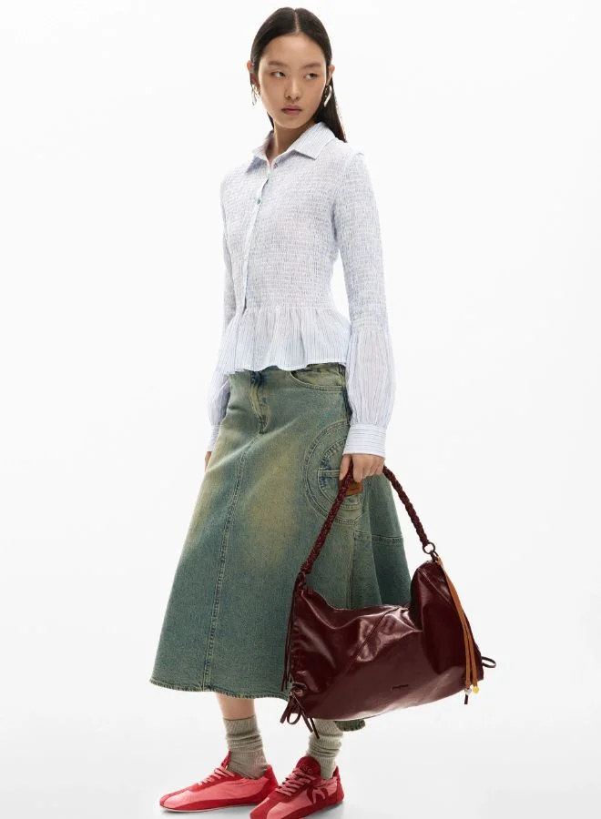 DESIGUAL Large Faux Leather Bag